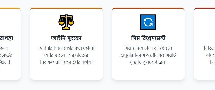 কেন সিমের মালিকানা যাচাই করা জরুরি; মোবাইল ব্যাংকিং নিরাপত্তা; সিম রিপ্লেসমেন্ট; USSD কোড দিয়ে সিম রেজিস্ট্রেশন কার নামে জানার উপায়; মোবাইল অ্যাপ ব্যবহার করে সিম রেজিস্ট্রেশন কার নামে জানার উপায়; Truecaller অ্যাপ ব্যবহার করে সিম রেজিস্ট্রেশন কার নামে জানার উপায়;